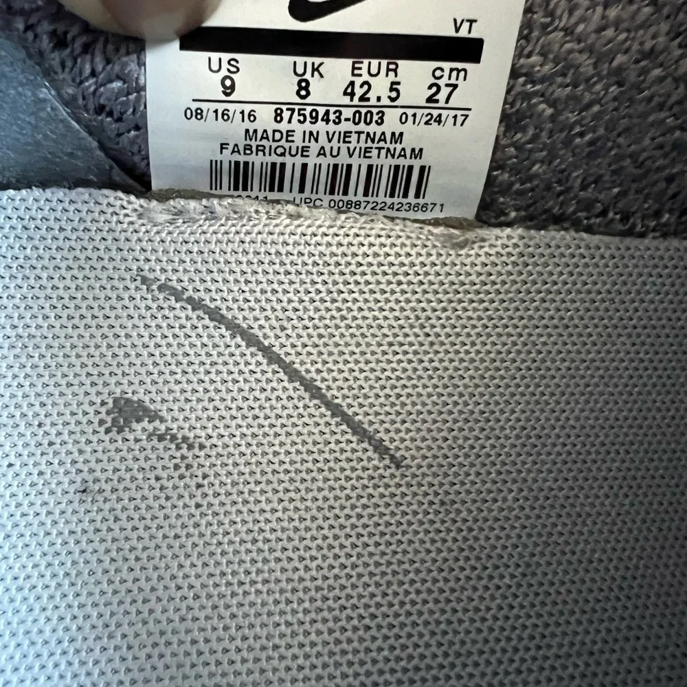 Rare Pure platinum Nike Air Max Ultra 2.0 Flyknit - Picture 8 of 12